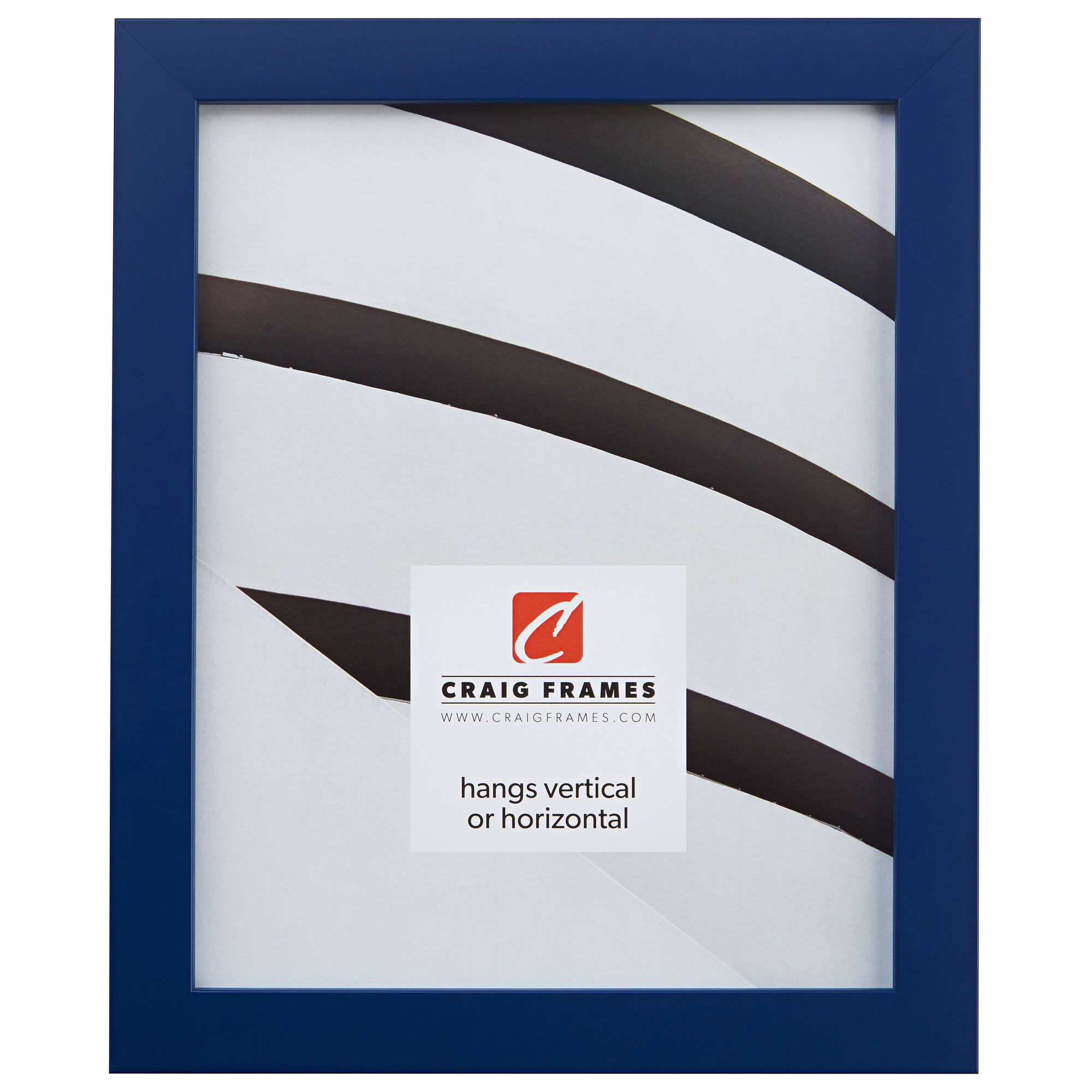 Craig Frames Confetti Blueberry Blue Picture Frame